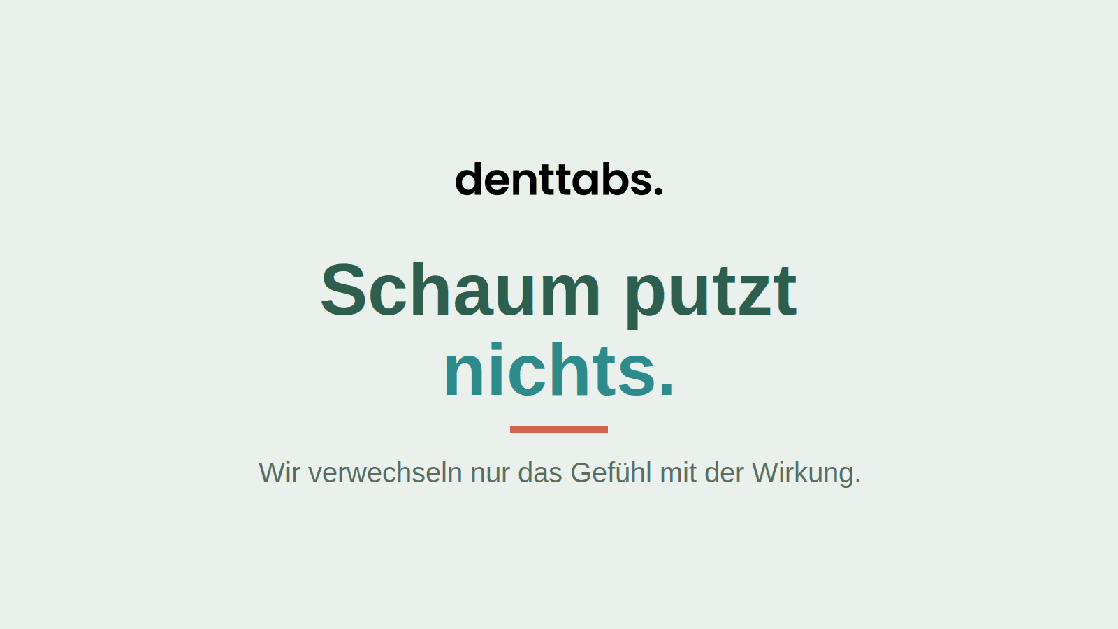 Schäumt nicht. Und das ist kein Fehler.