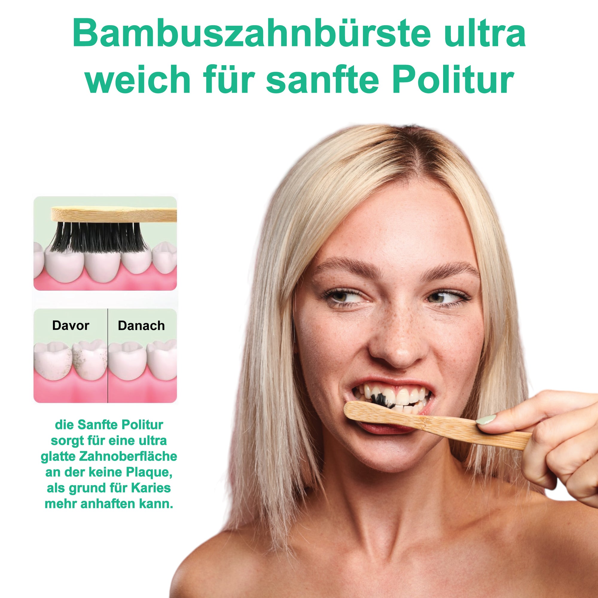 Bambus-Zahnbürste