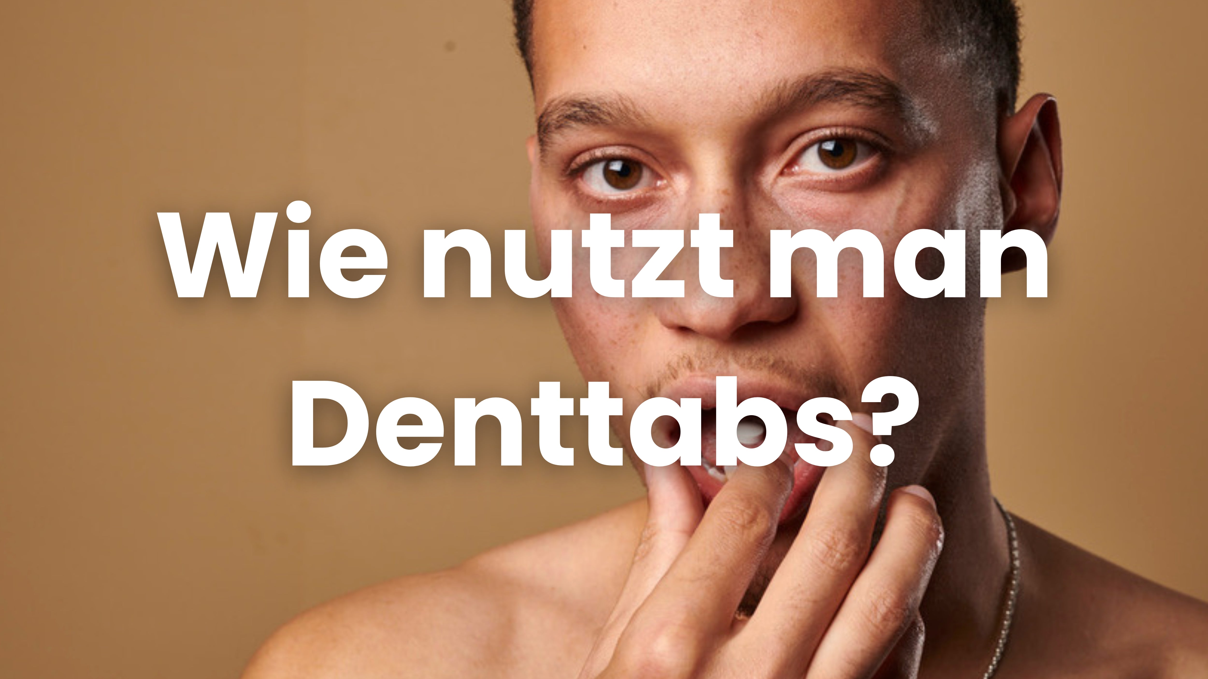 Video laden: Wie benutzt man die Zahnputztabletten von Denttabs? Axel Kaiser erklärt.