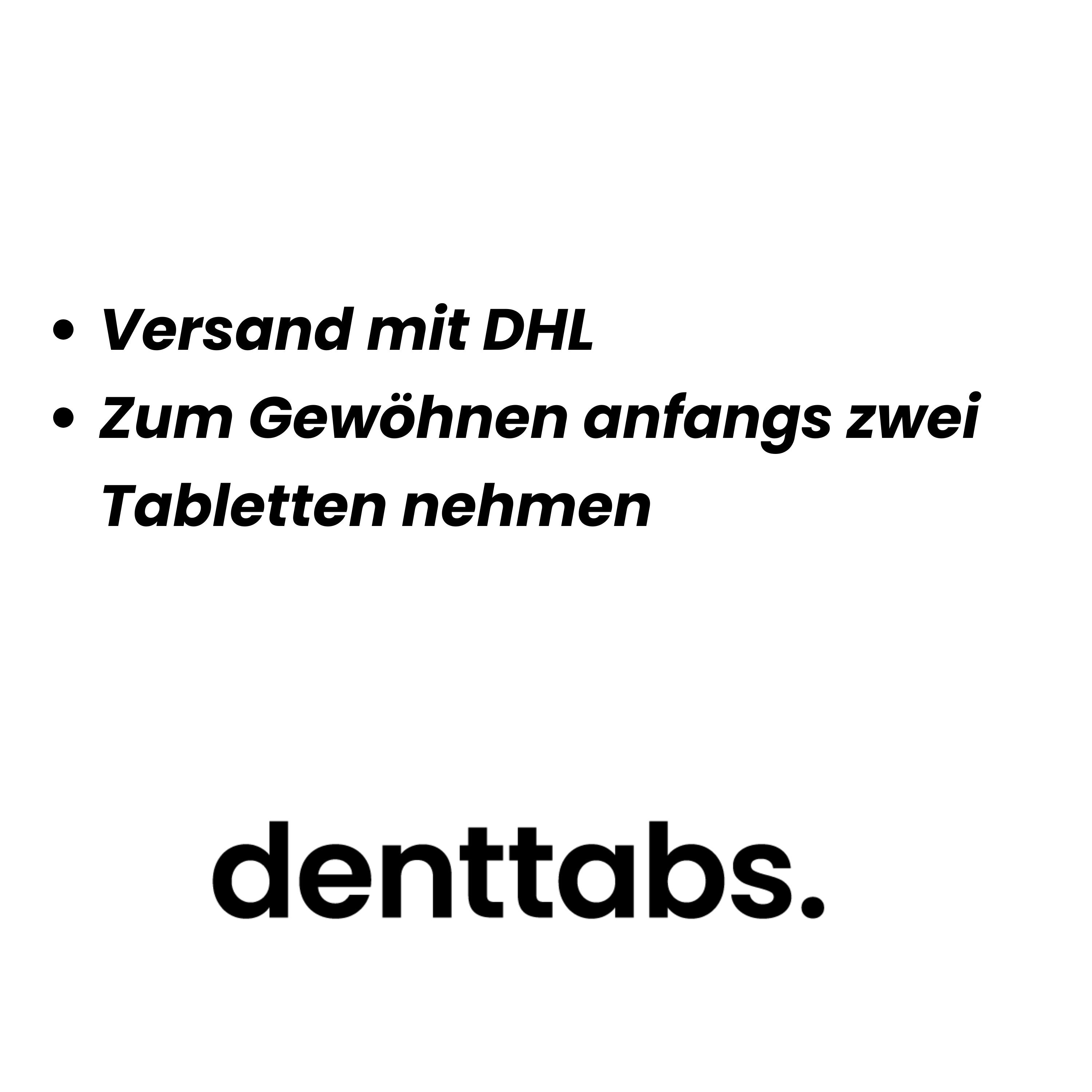 denttabs Zahnputztabletten mit leckerem Zimtgeschmack im xxl Glas 250 Stk mit Fluorid