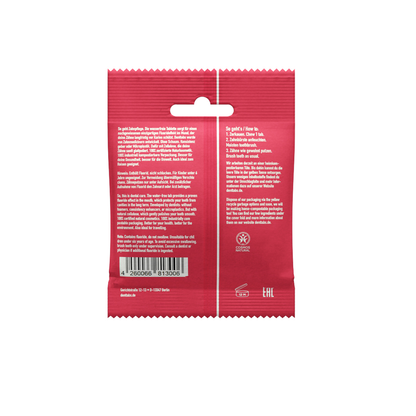 Denttabs Zahnputztabletten Strawberry ohne Fluorid 125 Stk